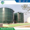 Large-Scale Anaerobic Digester Plant for Kitchen Waste Treatment